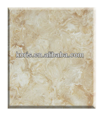 Matériau de surface solide koris 2016/marbre de pierre artificielle de chine