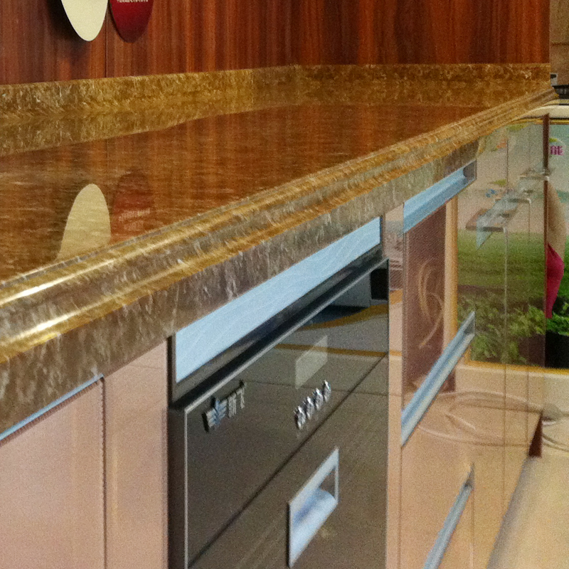 Pierre artificielle Marbre Quartz Pierre Lg Hi-macs Acrylique Solid Surface Comptoirs