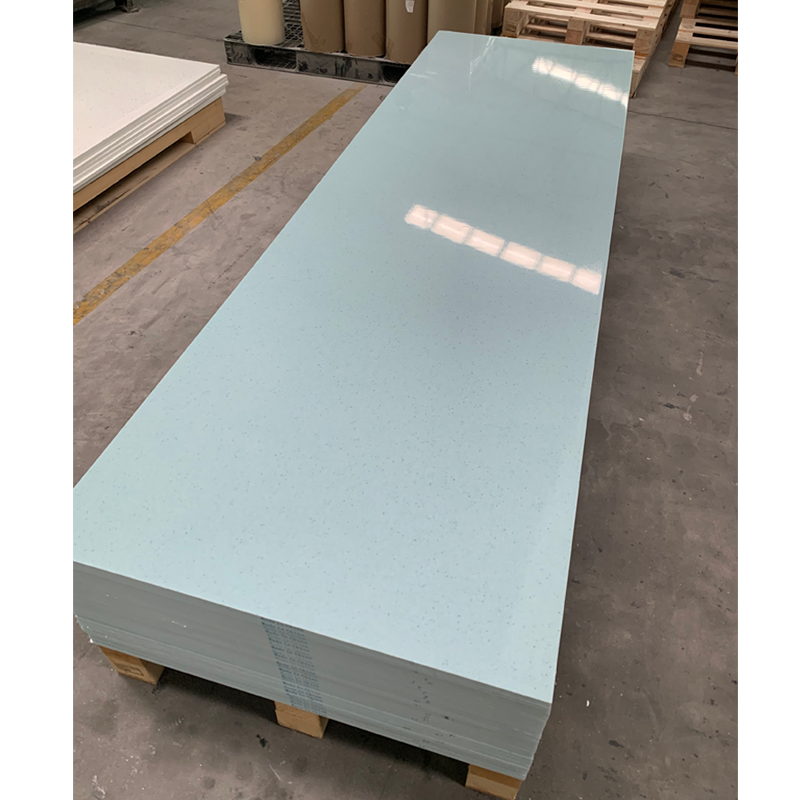 Comptoir de Surface solide en Formica de feuille de Surface solide en acrylique pur de grande dalle de pierre artificielle