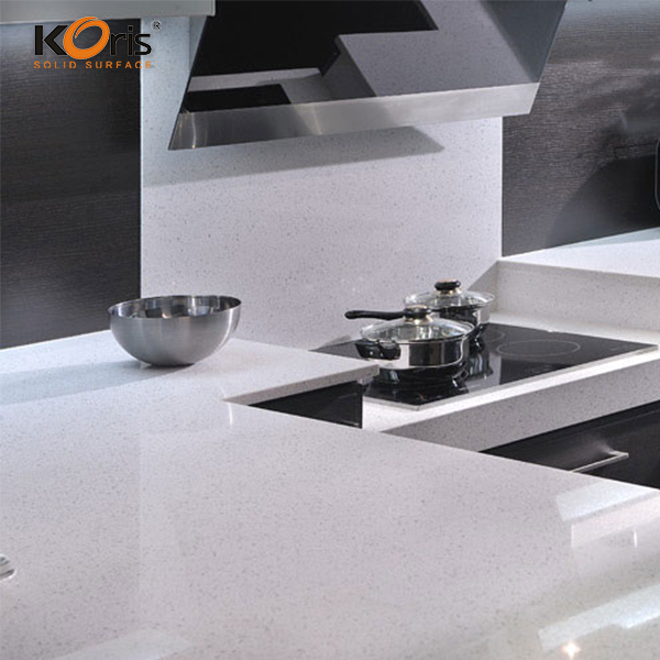 La cuisine industrielle matérielle de décoration lambrisse la feuille extérieure solide acrylique