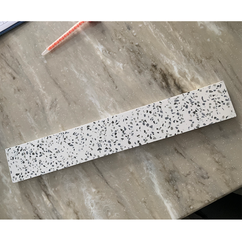 Matériau de construction de Corian 3660*760*12mm grand marbre extérieur solide de sol de mosaïque de dalle