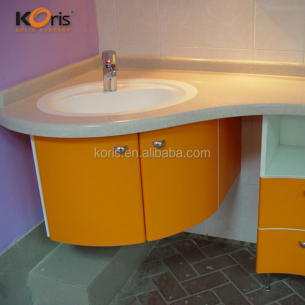 Surface solide Koris/ Surface solide acrylique composite pour la décoration intérieure