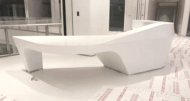 Surface solide acrylique de grande dalle de Corians 10 ans de feuille de marbre artificielle de garantie