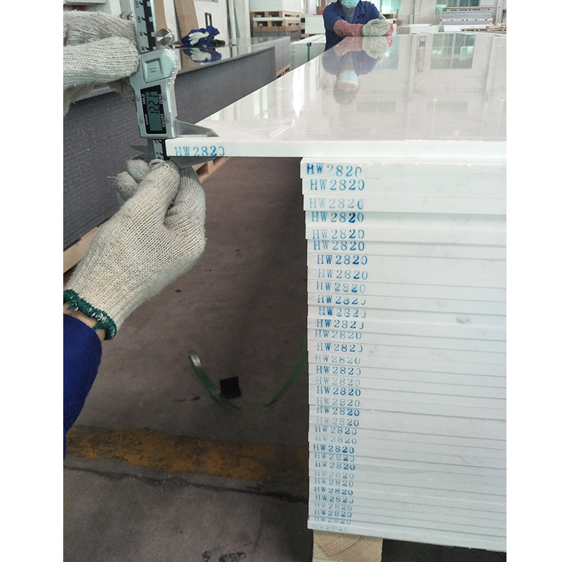 Entrepôt Faux Stone Corians Big Slab Surface solide acrylique en différentes couleurs Corian Slabs