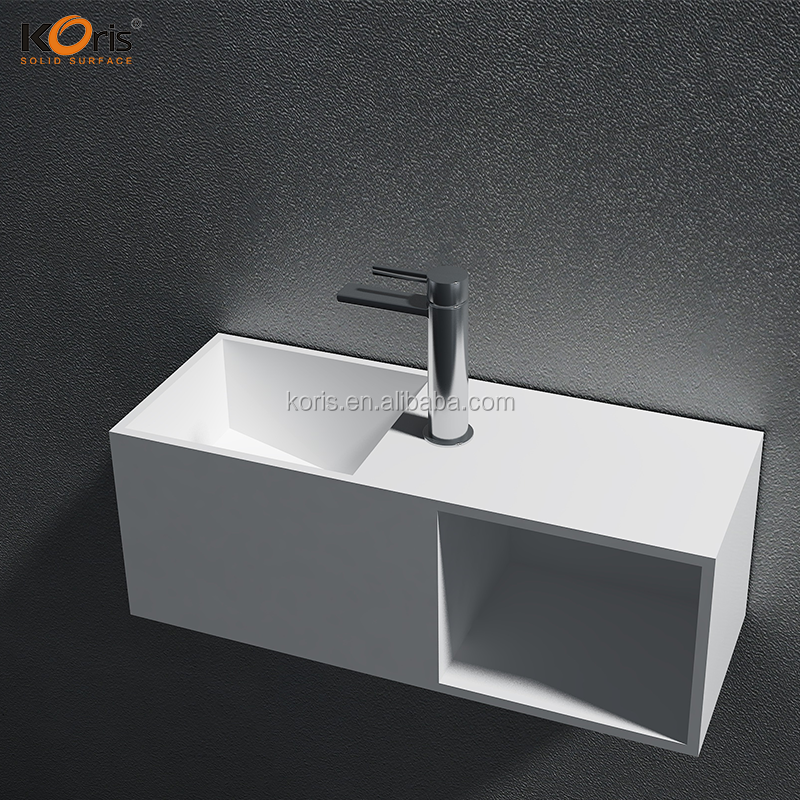 Lavabos de salle de bain en acrylique de nouvelle conception