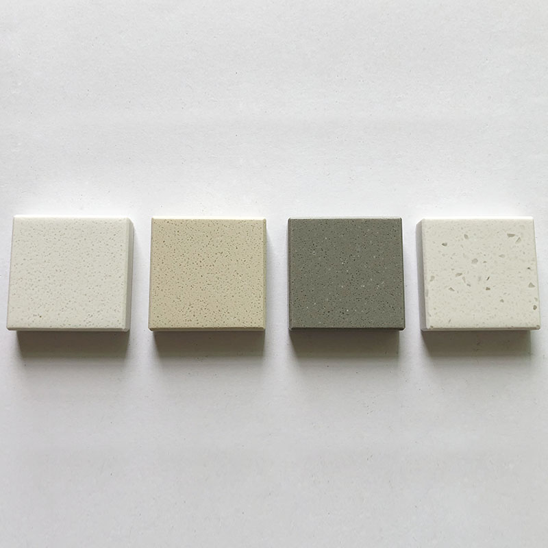 Comptoirs de surface solides blancs en marbre artificiel de surface solide de polyester acrylique de pierre de marbre