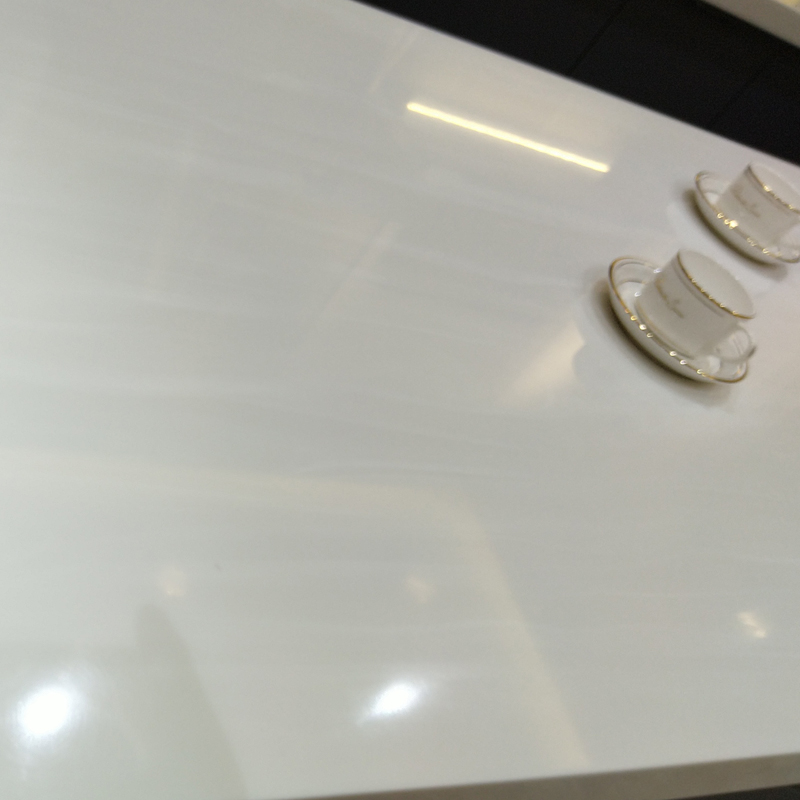 Feuilles de surface solide en acrylique pur pour dessus de vanité de comptoir
